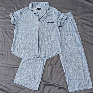 Kate Spade Cropped Pajama Set Womens M